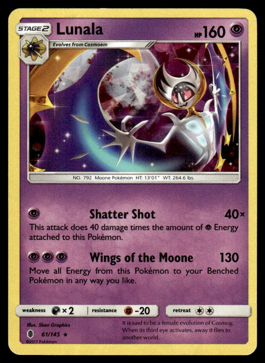 LP - Lunala 61 - Holo - Guardians Rising