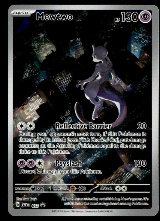 Mewtwo 052/PRSV - Scarlet & Violet Promos - Scarlet & Violet