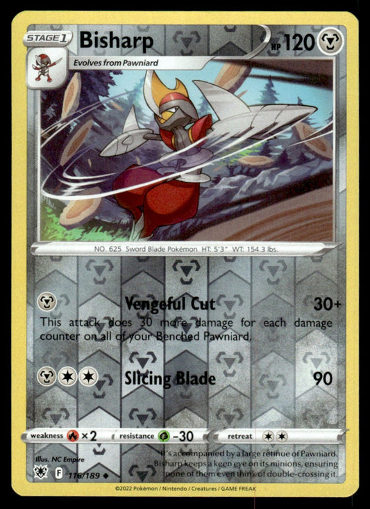 Bisharp 116/189 Reverse - Astral Radiance - Sword & Shield