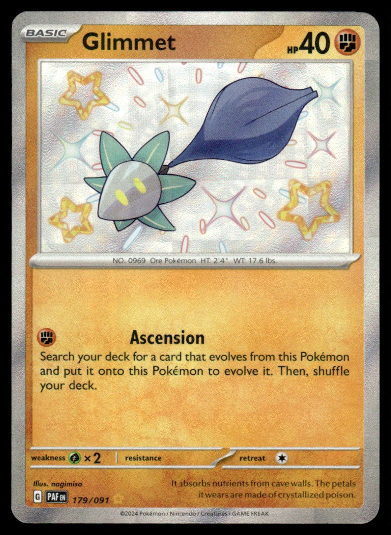 Glimmet 179/091 - Paldean Fates - Scarlet & Violet
