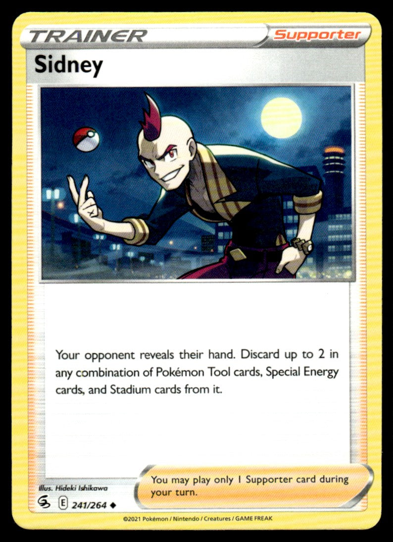 Sidney 241/264 Uncomon - Fusion Strike - Sword & Shield
