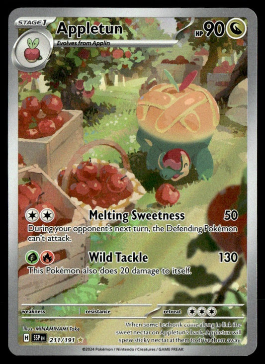 Appletun 211/191 - Surging Sparks - Scarlet & Violet
