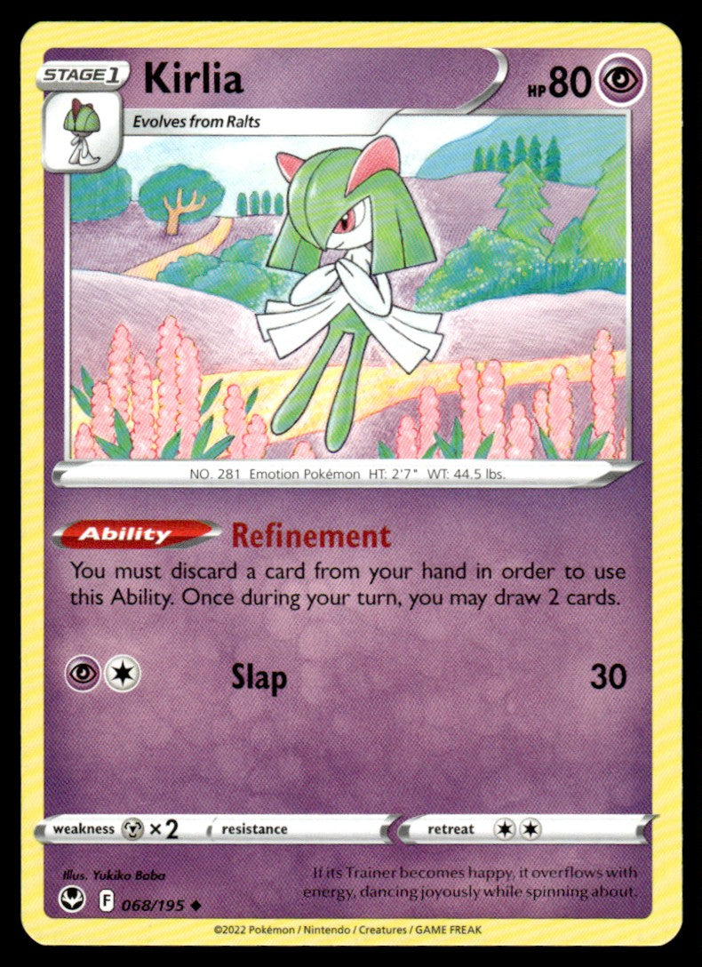 Kirlia 068/195 Uncomon - Silver Tempest - Sword & Shield