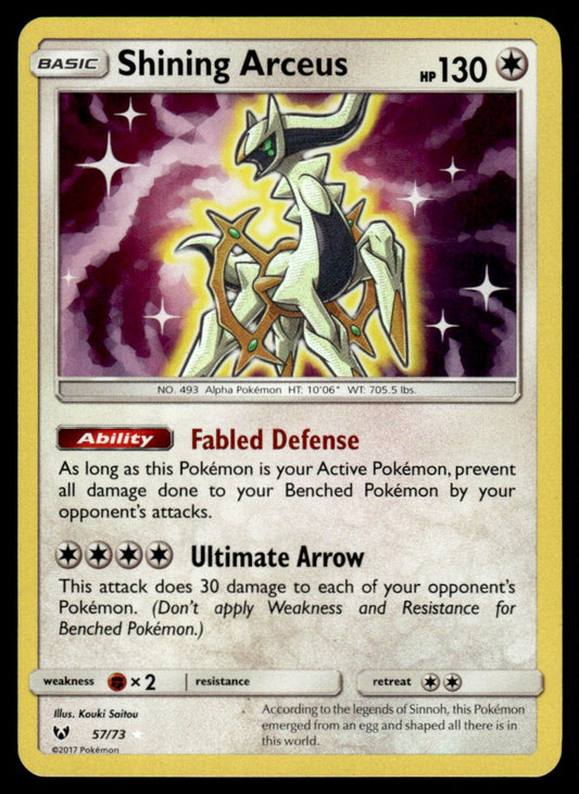 Shining Arceus - NM - 57 - Shining Legends