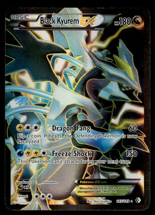 Black Kyurem-EX - LP - 145 - Boundaries Crossed