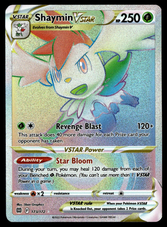 Shaymin VSTAR 173/172 - Brilliant Stars - Sword & Shield