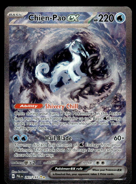 Chien-Pao ex 261/193 - Paldea Evolved - Scarlet & Violet