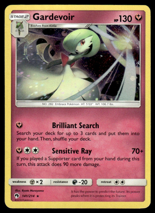 NM - Gardevoir 141 - Holo - Lost Thunder