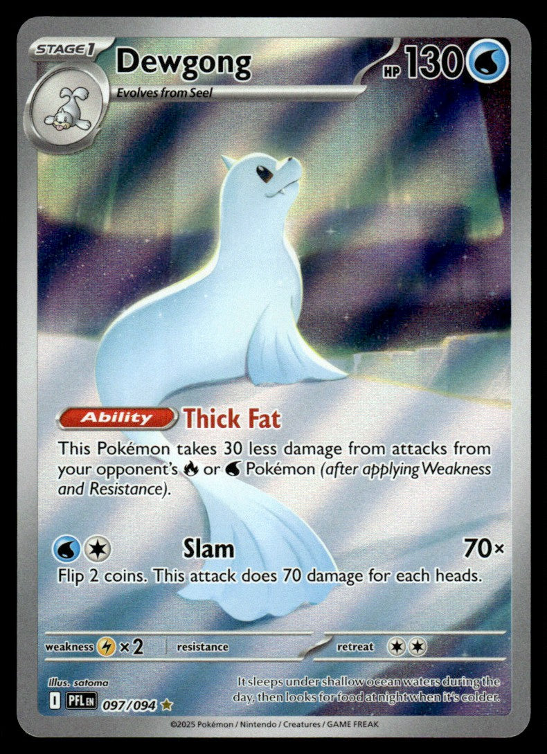 Dewgong 097/094 - Phantasmal Flames - Mega Evolution