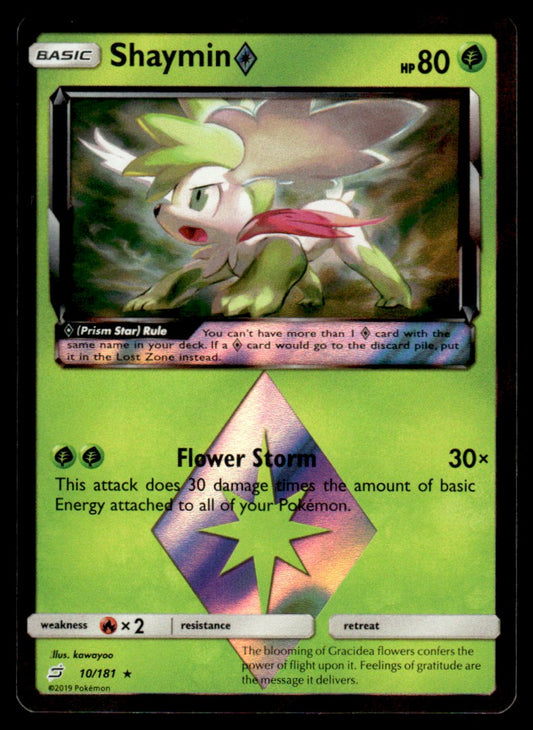 Shaymin Prism Star 10 - Team Up