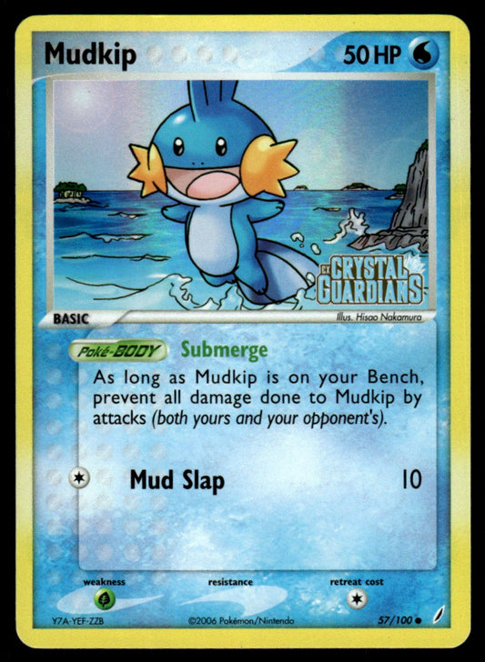 LP - Mudkip 57 - Reverse - Crystal Guardians