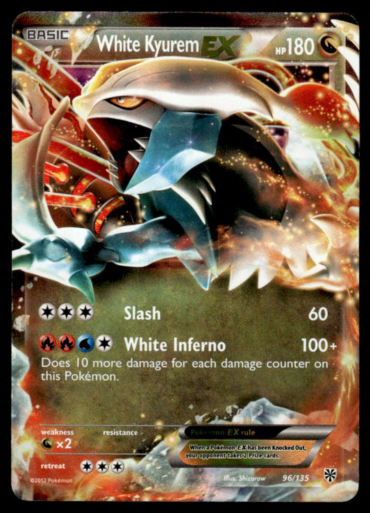 White Kyurem-EX - NM - 96 - Plasma Storm