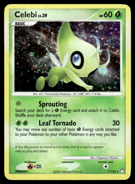 LP - Celebi 7 - Holo - Mysterious Treasures