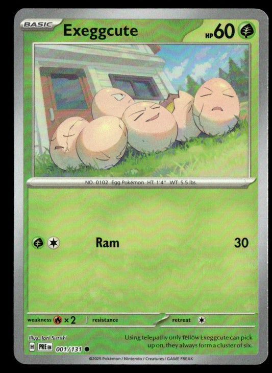 Exeggcute (Poke Ball Pattern) 001/131 - Prismatic Evolutions - Scarlet & Violet