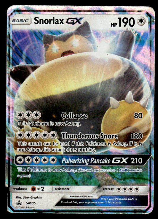 DMG Snorlax-GX SM05 - Sun & Moon Promos