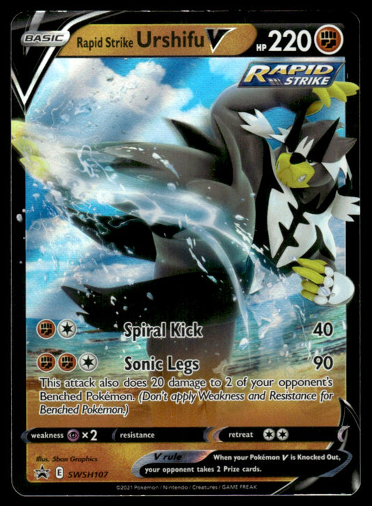 Rapid Strike Urshifu V SWSH107/PRSS - Sword & Shield Promos - Sword & Shield
