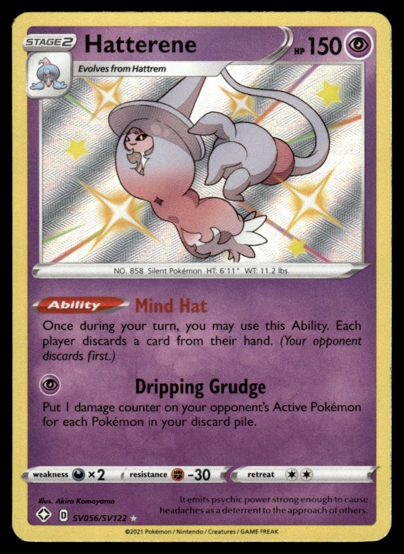 Hatterene SV056/SV122 - Shining Fates - Sword & Shield