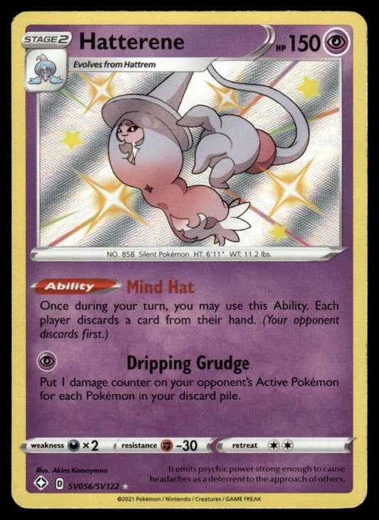 Hatterene SV056/SV122 - Shining Fates - Sword & Shield