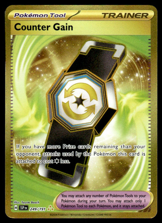 Counter Gain 249/191 - Surging Sparks - Scarlet & Violet