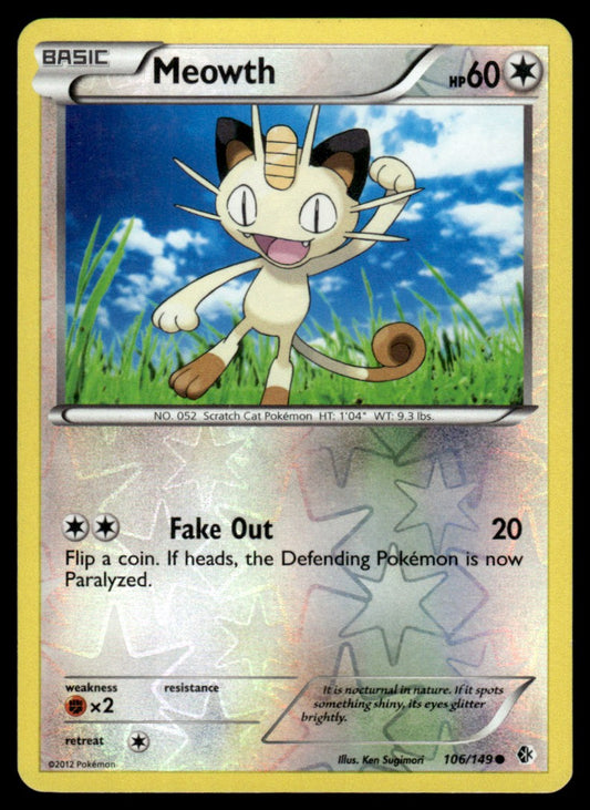 LP - Meowth 106 - Reverse - Boundaries Crossed