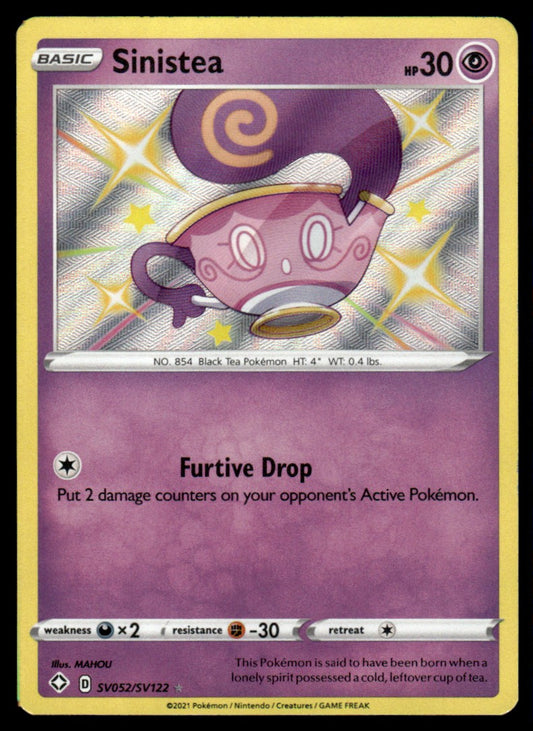 Sinistea SV052/SV122 - Shining Fates - Sword & Shield