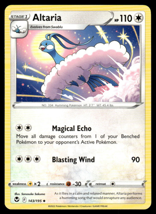 Altaria 143/195 Uncomon - Silver Tempest - Sword & Shield