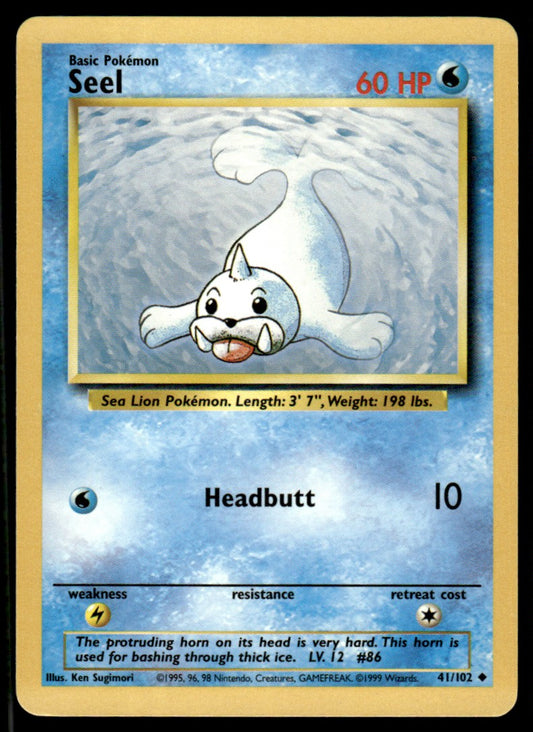 LP Seel 41 No Holo - Base Set