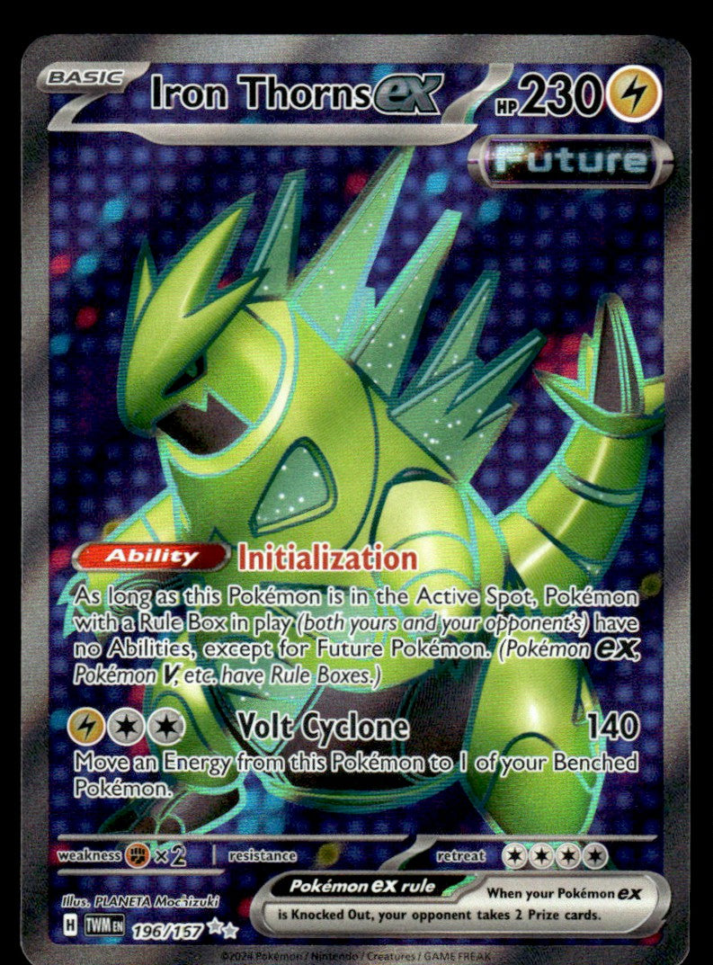 Iron Thorns ex 196/167 - Twilight Masquerade - Scarlet & Violet