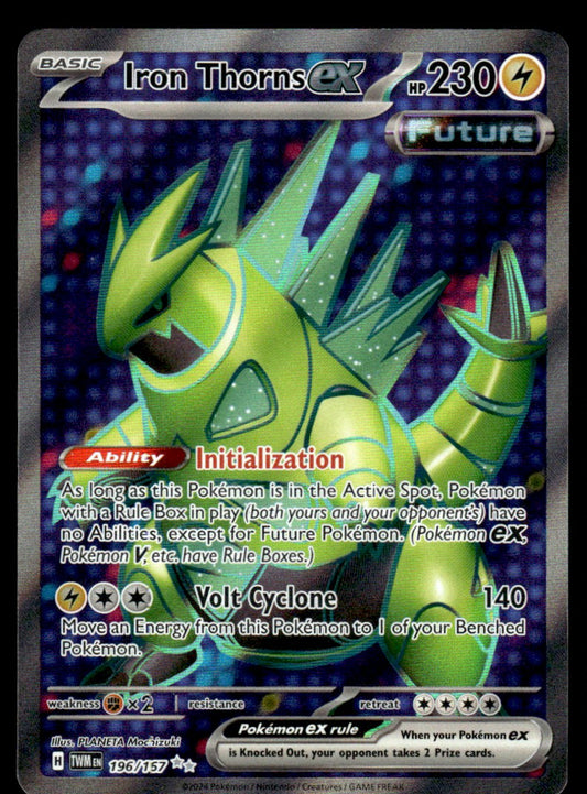 Iron Thorns ex 196/167 - Twilight Masquerade - Scarlet & Violet