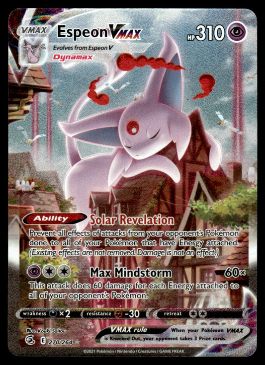 Espeon VMAX 270/264 - Fusion Strike - Sword & Shield
