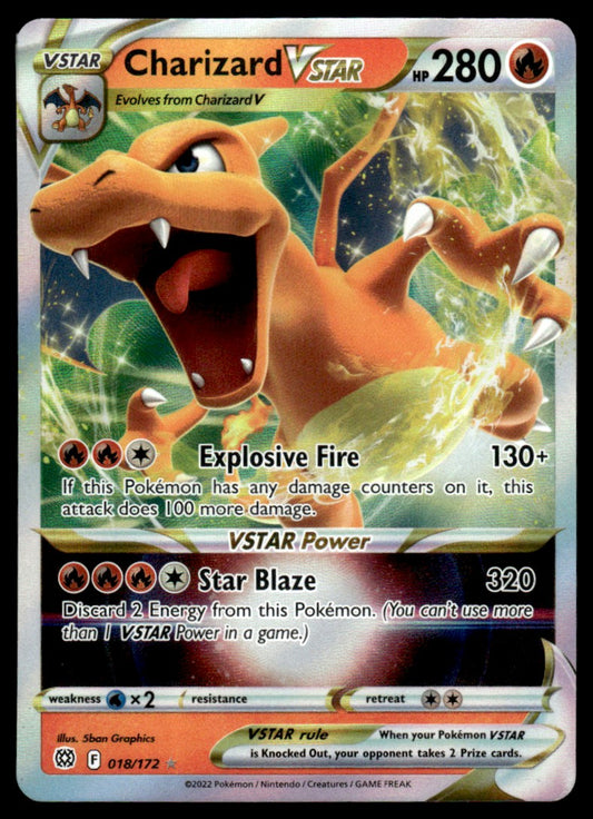 Charizard VSTAR 018/172 - Brilliant Stars - Sword & Shield