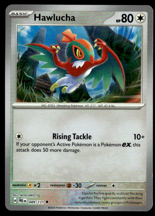 Hawlucha (Poke Ball Pattern) 089/131 - Prismatic Evolutions - Scarlet & Violet