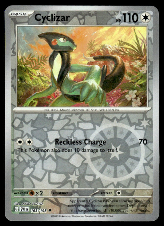 Cyclizar 163/198 Reverse - Scarlet & Violet Base Set - Scarlet & Violet