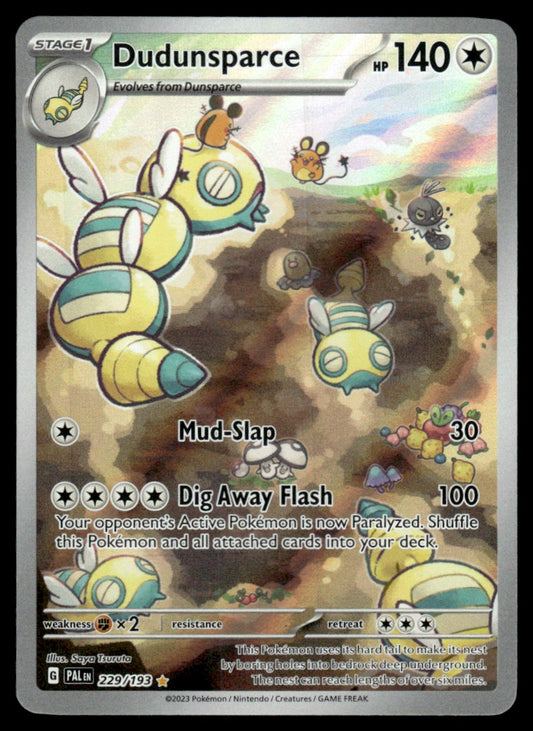 Dudunsparce 229/193 - Paldea Evolved - Scarlet & Violet