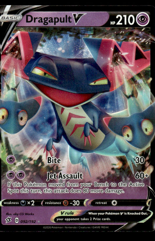 Dragapult V 092/192 - Rebel Clash - Sword & Shield