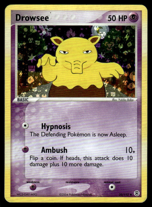 NM - Drowzee 32 - Reverse - FireRed & LeafGreen