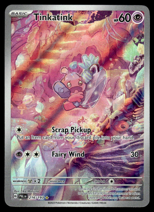 Tinkatink 216/193 - Paldea Evolved - Scarlet & Violet
