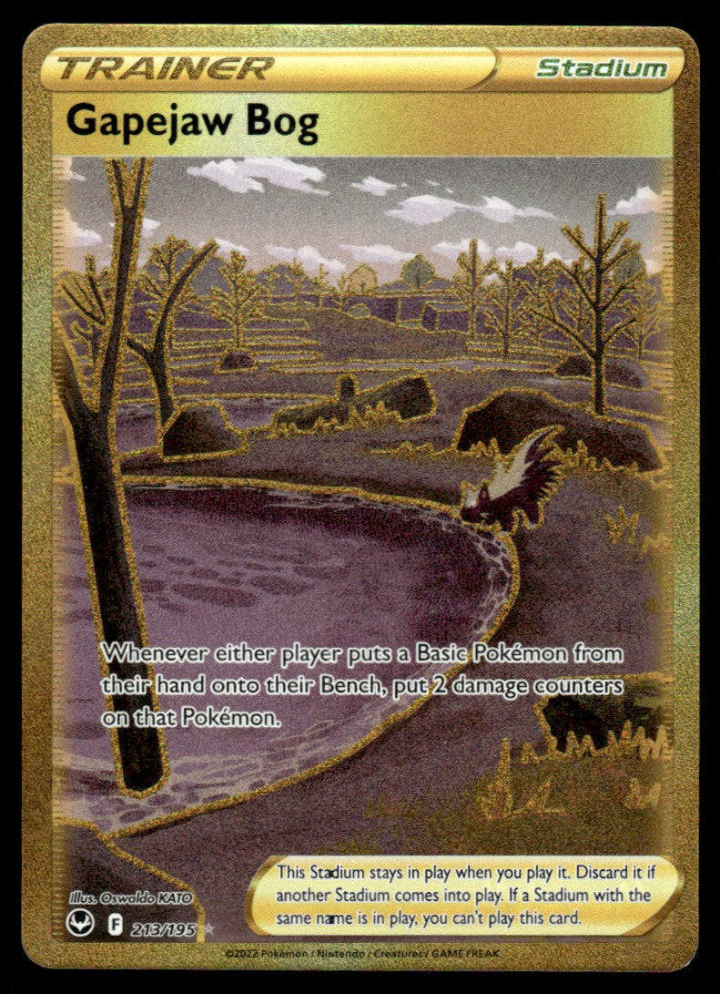 Gapejaw Bog 213/195 - Silver Tempest - Sword & Shield