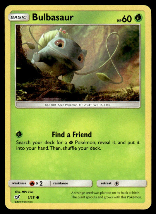 Bulbasaur Holo 1 - Detective Pikachu