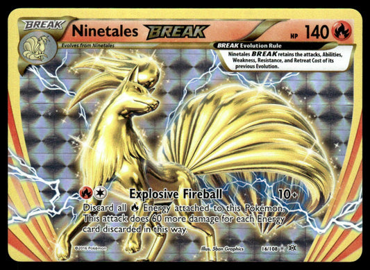 NM Ninetales BREAK 16 - XY Evolutions