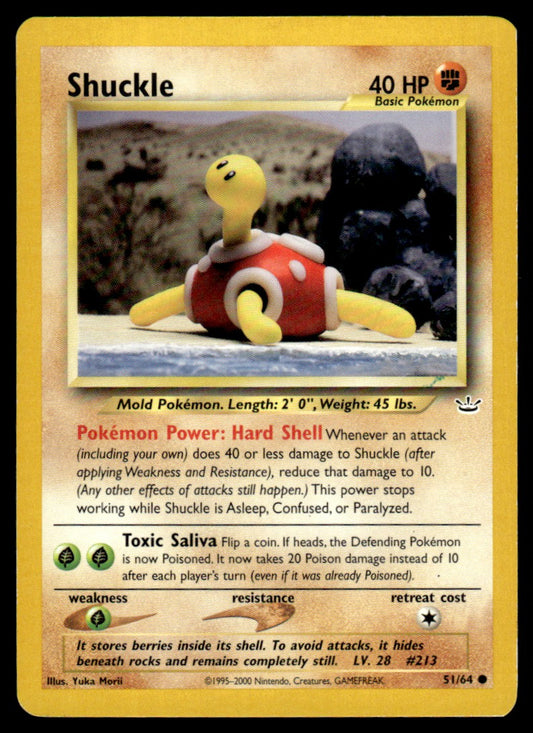 LP Shuckle 51 No Holo - Neo Revelation