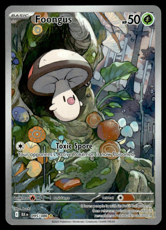 Foongus 095/086 - Black Bolt - Scarlet & Violet