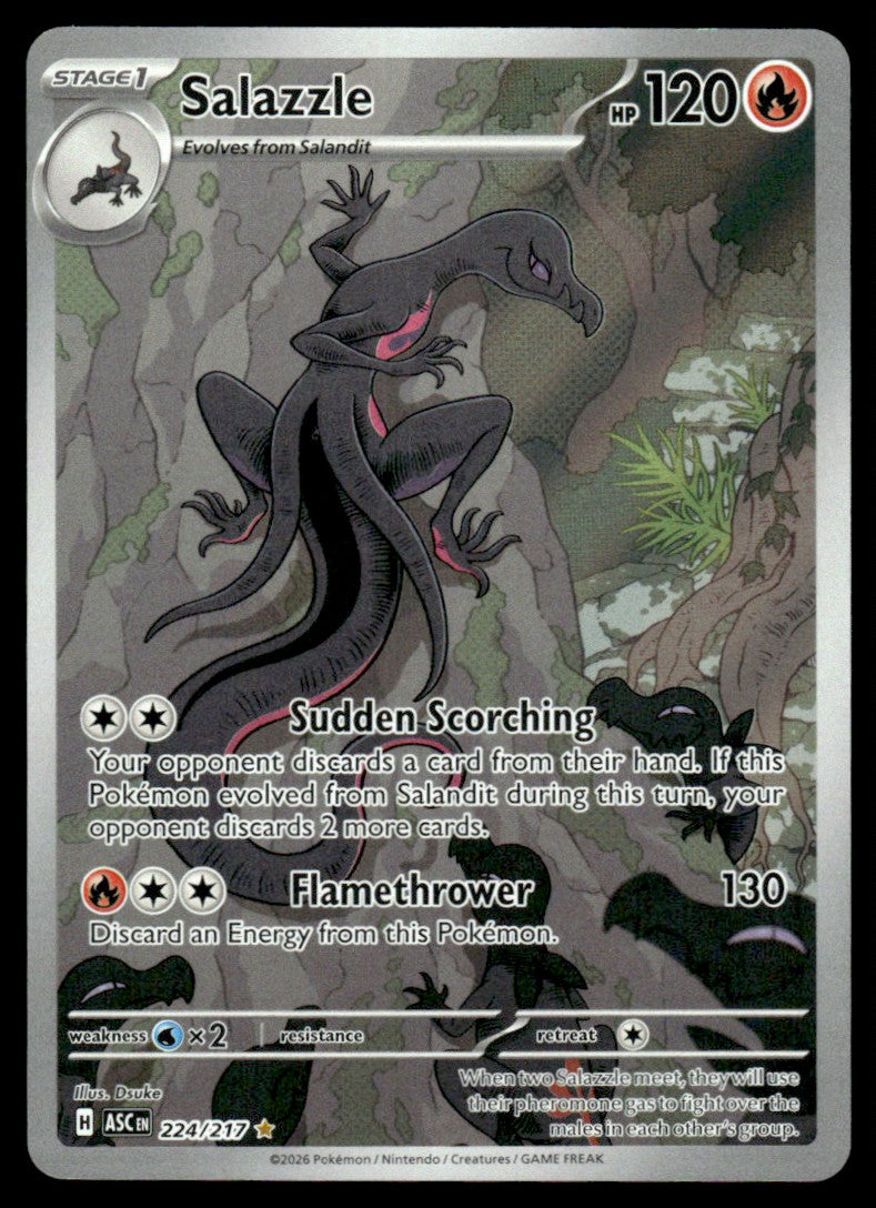 Salazzle 224/217 - Ascended Heroes - Mega Evolution