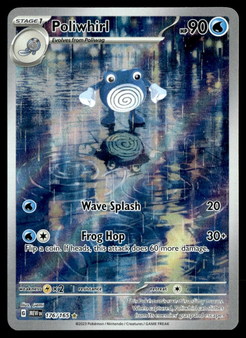 Poliwhirl 176/165 - Scarlet & Violet - 151 - Scarlet & Violet