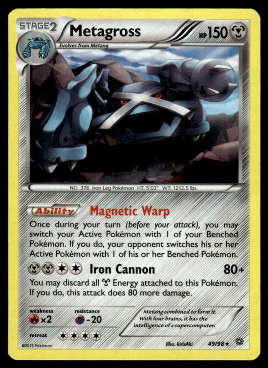 NM - Metagross (Craked Ice Holo) 49 - Holo - Ancient Origins