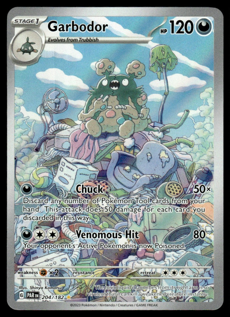 Garbodor 204/182 - Paradox Rift - Scarlet & Violet