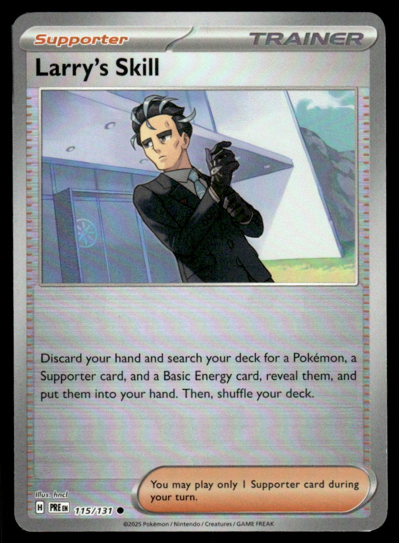 Larry's Skill (Poke Ball Patern) 115/131 - Prismatic Evolutions - Scarlet & Violet