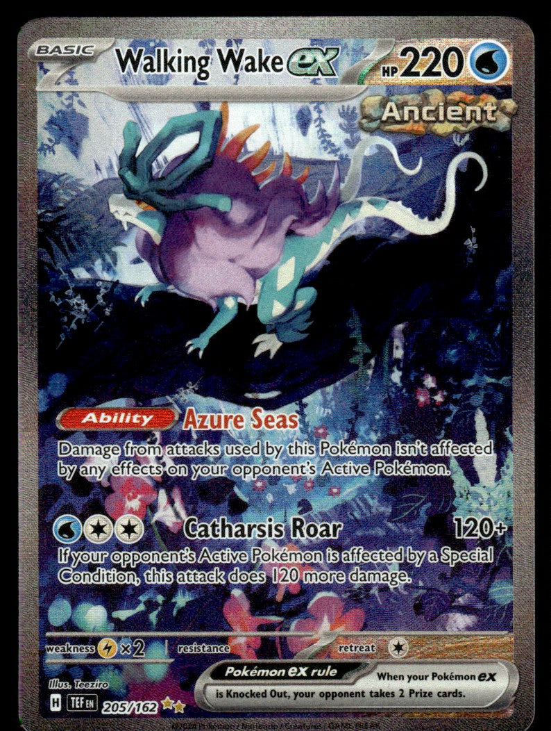 Walking Wake ex 205/162 - Temporal Forces - Scarlet & Violet
