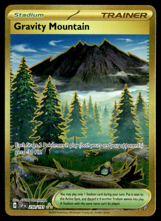Gravity Mountain 250/191 - Surging Sparks - Scarlet & Violet