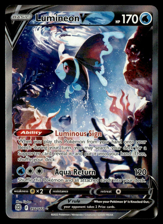 Lumineon V 156/172 - Brilliant Stars - Sword & Shield